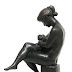 Object: 20032 - Moeder met kind - 25 cm - € 1350,=