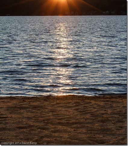 Sunset over Winnisquam