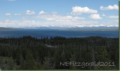 Yellowstone LakeFrom Overlook Trail Yellowstone LakeFrom Overlook Trail