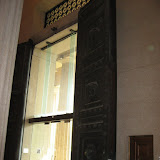 The huge doors inside the Parthenon replica in Nashville TN 09032011