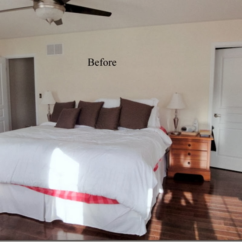 Client Before & After: Fresh+Preppy Bedroom
