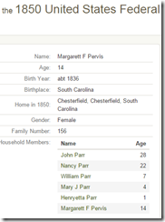 1850 Chesterfield Census