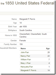 1850 Chesterfield Census 1850 Chesterfield Census
