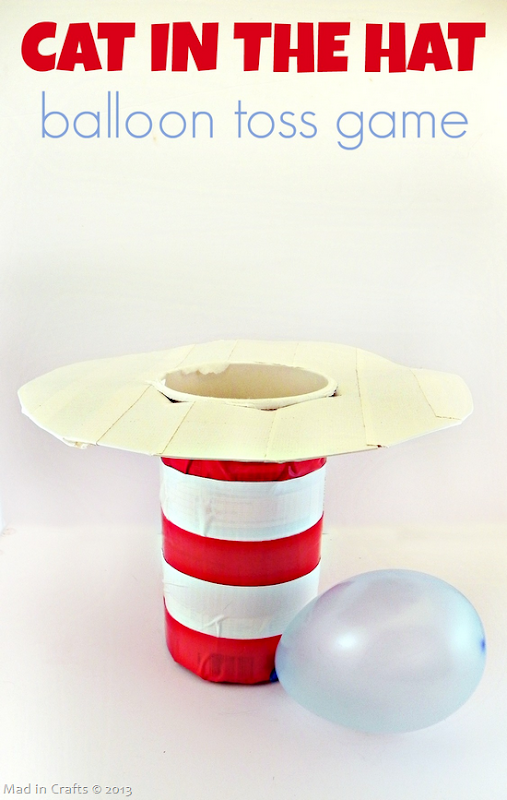 Cat in the Hat Balloon Toss Game Cat in the Hat Balloon Toss Game