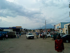 die "Hauptstraße" von Gisenyi