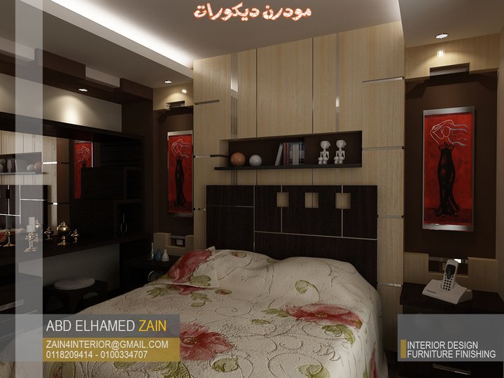 ديكور غرف نوم حديثة 2013 اجدد ديكورات غرف نوم مودرن