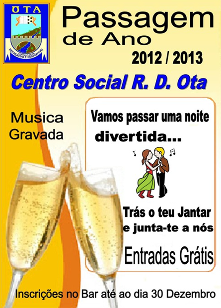 CSDRDO - Passagem de Ano - 2012-2013 CSDRDO - Passagem de Ano - 2012-2013