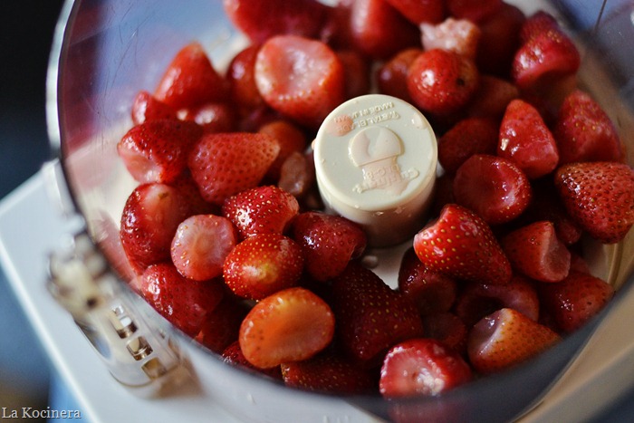strawberries pre processed