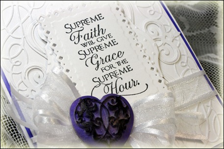 Our Daily Bread designs, Flower Soft, Elegant Hearts Mold, Quote Collection 3, Spellbinders