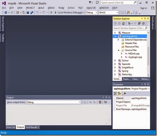Add existing files to the project Add existing files to the project