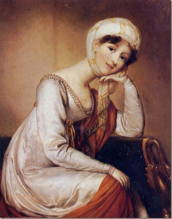 Dorothea von Medem, Femme en costume Turc