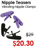 Nipple Teasers Vibrating Nipple Clamps | GoodVibes