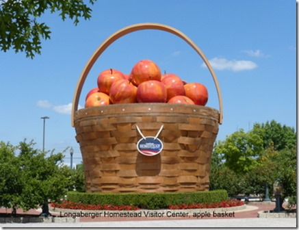Longaberger Homestead Visitor Center, apple basket