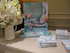Our contributing floral expert Matthew Robbins signed copies of his new book “Inspired Weddings” and showcased some of his amazing arrangements.