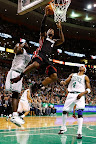 lebron james nba 130127 mia at bos 15 Closer Look at Nike LeBron X Black Suede PE by Nike Sportswear