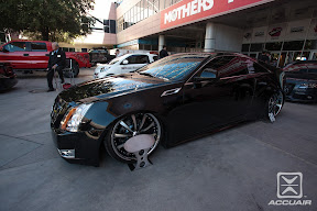 Doug Kaley's Cadi built by Sadistic Iron Werks equipped with AccuAir e-Level.