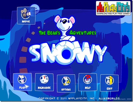 Snowy - The Bear's Adventures free full game 01
