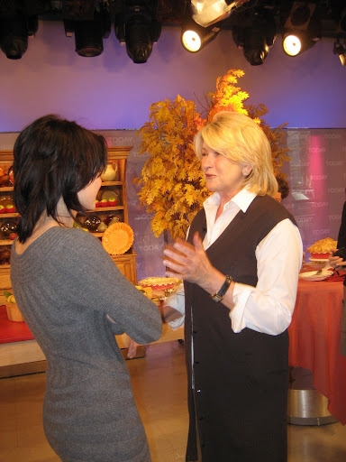 We had a wonderful conversation.