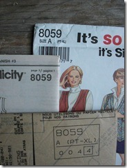 simplicity pattern 8059