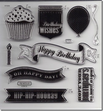 Artiste_birthday stamp set