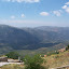 View from Arachova, a Greek ski town.