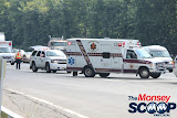 Overturned Vehicle On NYS Thruway  Near Toll Plaza (Moshe Lichtenstein) - IMG_5802.JPG