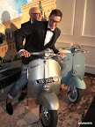 En el scooter de D&G, los invitados podían tomarse fotografías. Gentileza: Hannibal Reitano.
