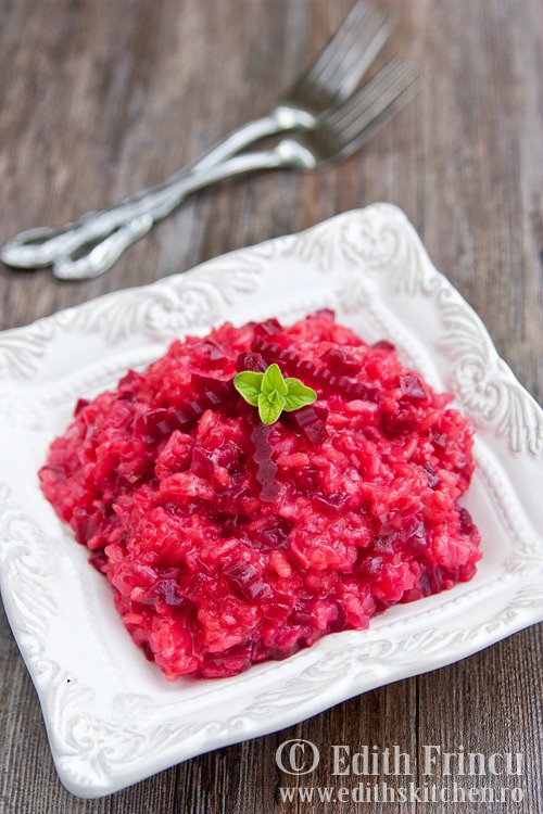 risotto cu sfecla