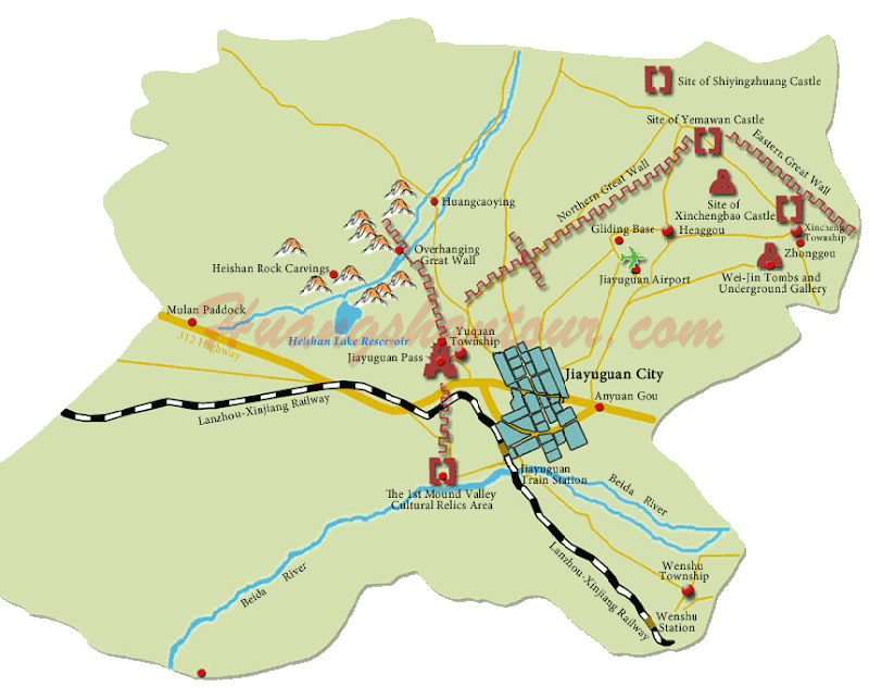 map-jiayuguan