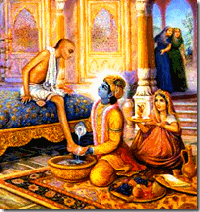 [Sudama Vipra visiting Krishna]