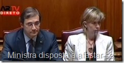 Ministra das Finanças demissionária. Jul.2013 Ministra das Finanças demissionária. Jul.2013