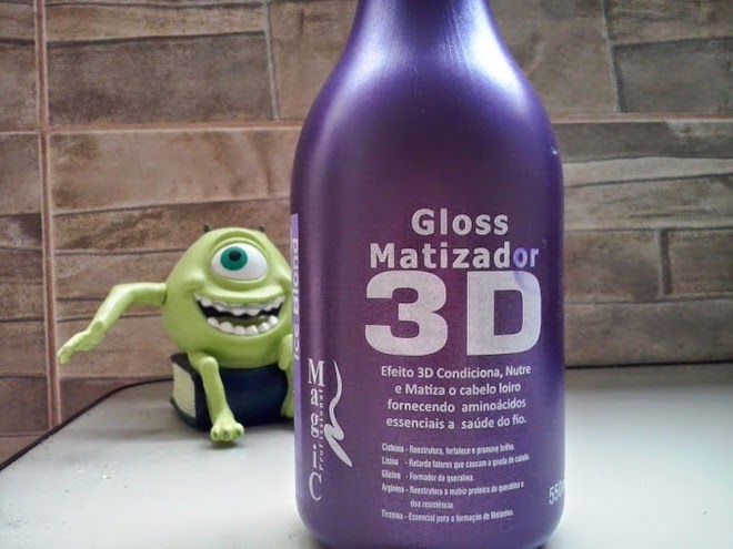 Testei Magic Gloss 3D Ice Blond Magic Gloss 3D Ice Blond