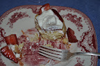 Strawberry shortcake remnants-- this recipe is from my favorite baking book, Joanne Chang's 