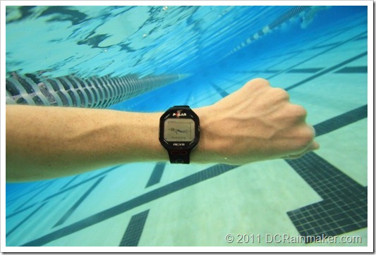 Polar RCX5 Swimming Start Mode