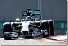 Rosberg conquista la pole del gran premio di Abu Dhabi 2014