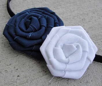 Prettylicious Navy & White Headband