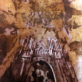 "Le morceau du ciel pour Héloïse..." 1996; C3 C5/eau-forte, aquatinte; 34.5 x 52 cm