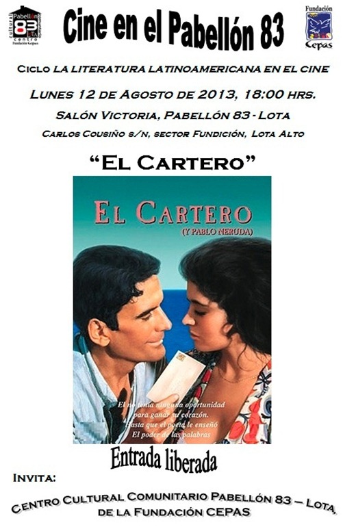 Afiche película El Cartero