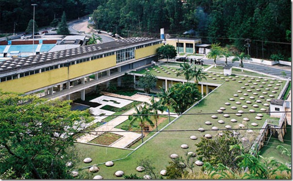 Balneário de Águas de Lindóia<br />Projeto de Oswaldo Bratke