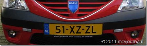 Reflectoren Dacia MCV 01