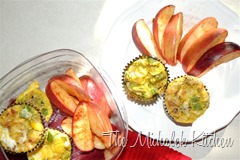 Egg Muffins and Warm Cinn Apples