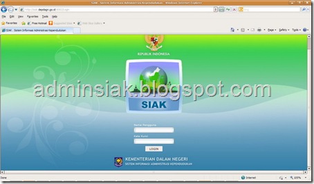 registrasi siakapp berhasil