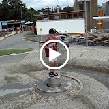 Video: more waterworks at the Areal Gutova playground Video: more waterworks at the Areal Gutova playground
