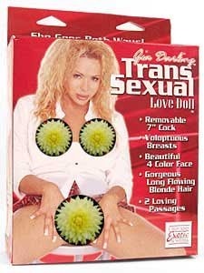 California Exotics Gia Darling Transsexual Love Doll with Nice Products