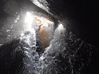 L'entr&eacute;e dans la grotte.