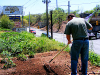 April 9th, 2010 - Initial Tending of Garden Plot at Lake Claire Community Land Trust