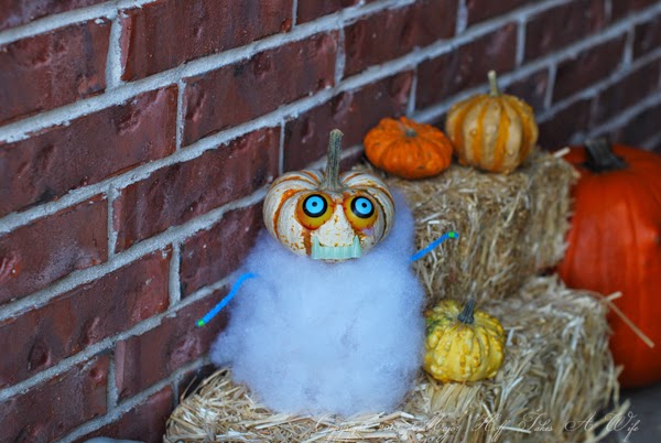 Easy to make pumpkin creature for kids Easy to make pumpkin creature for kids