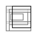 rectangle study 27, 2012, digital c-print (single edition), 40 x 40 in.