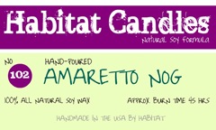 amaretto nog label