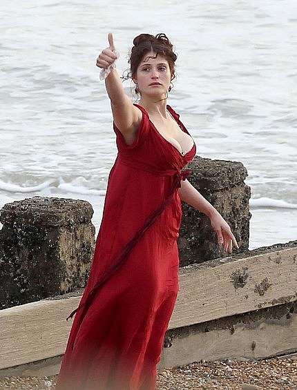Gemma Arterton a Byzantium forgatásán 04